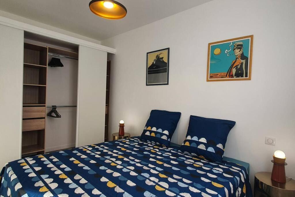 Appartamento Bd Grosso 4 Prs, 300m Plage, Clim, Parking Nizza